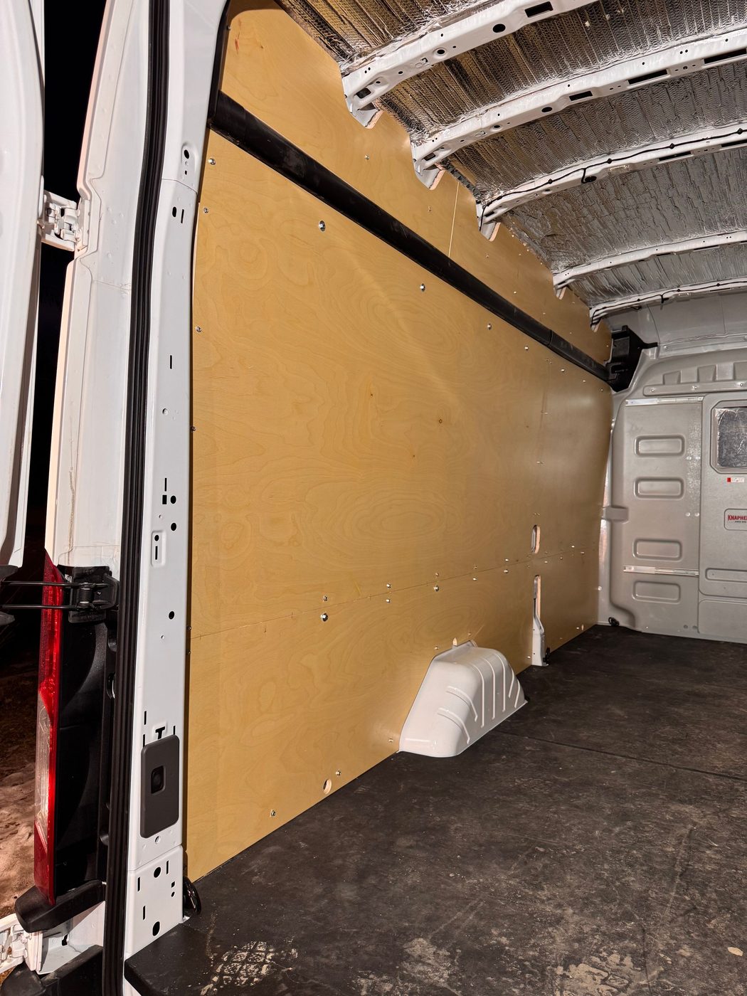 Ford Transit High Roof Ext — Wall Lining interior